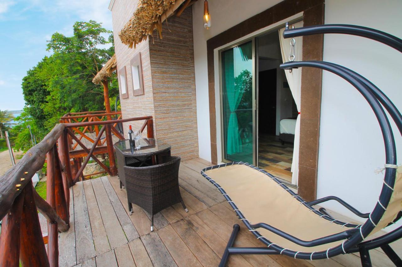 Hotel Pancho Villas Bacalar - Free Bikes And Paddles Exteriér fotografie